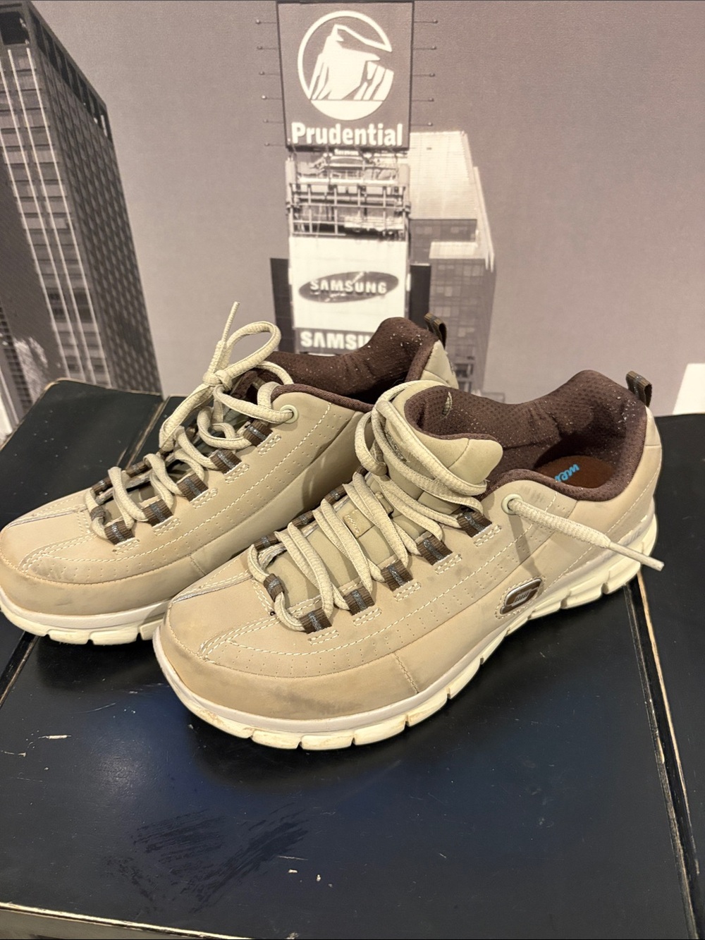 Women’s  Brown Foam-Cushioned Sneakers